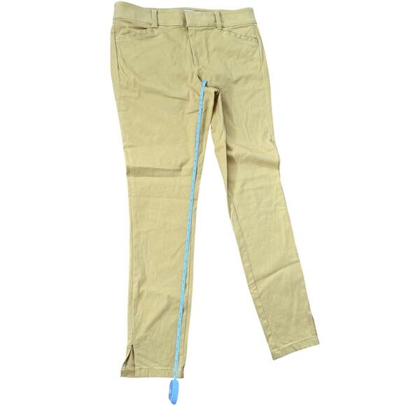 Ann Taylor LOFT Marisa Trouser Pants Butter Yellow Size 4 Tailored Career Work - Picture 5 of 11